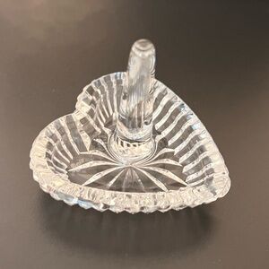 Waterford Heart-Shaped Crystal Ring Holder